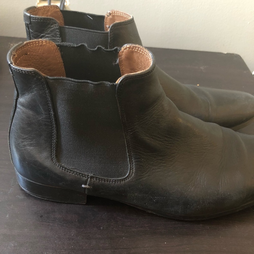Aldo chelsea boot - black leather